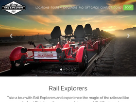 'railexplorers.net' screenshot