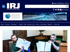 'railjournal.com' screenshot