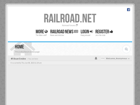 'railroad.net' screenshot