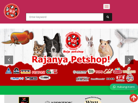 'rajapetshop.com' screenshot