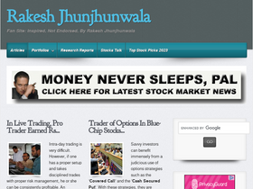 'rakesh-jhunjhunwala.in' screenshot