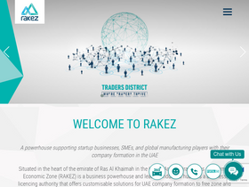 'rakez.com' screenshot