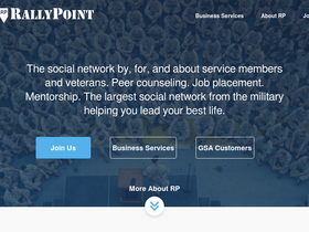 'rallypoint.com' screenshot