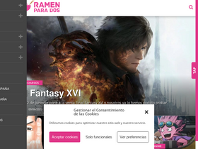 'ramenparados.com' screenshot