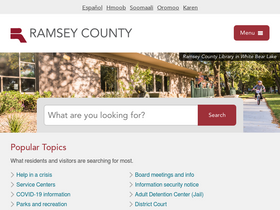 'ramseycounty.us' screenshot