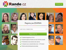 'rande.cz' screenshot