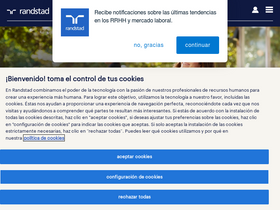 'randstad.es' screenshot