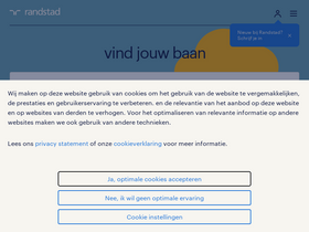 'randstad.nl' screenshot