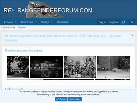 'rangefinderforum.com' screenshot