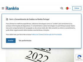 'rankia.pt' screenshot