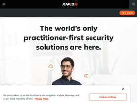'rapid7.com' screenshot