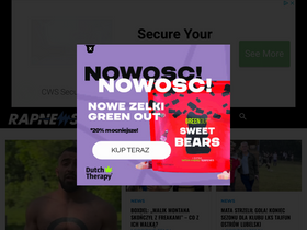 'rapnews.pl' screenshot