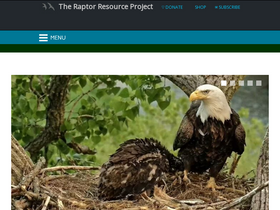 'raptorresource.org' screenshot