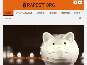 'rarest.org' screenshot