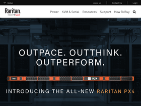 'raritan.com' screenshot