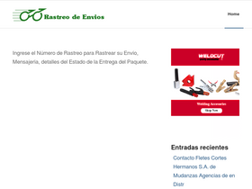 'rastreodeenvios.com' screenshot