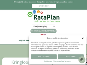 'rataplan.nl' screenshot