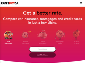 'rates.ca' screenshot