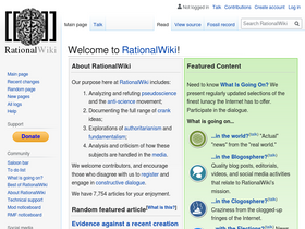 'rationalwiki.org' screenshot