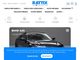 'rattiauto.it' screenshot