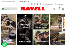 'ravell.es' screenshot