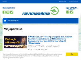 'ravimaailma.fi' screenshot