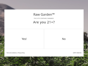 'rawgarden.farm' screenshot