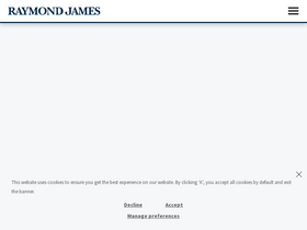 'raymondjames.com' screenshot