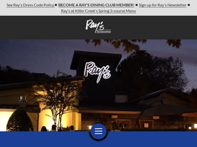 'raysrestaurants.com' screenshot