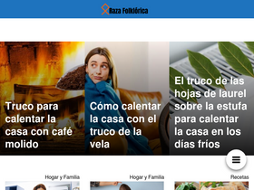 'razafolklorica.com' screenshot