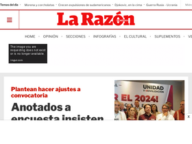 'razon.com.mx' screenshot