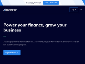 'razorpay.com' screenshot