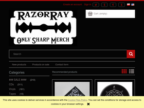 'razorray.pl' screenshot