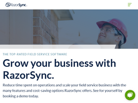 'razorsync.com' screenshot