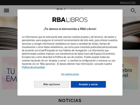 'rbalibros.com' screenshot
