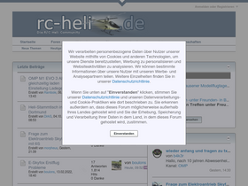 'rc-heli.de' screenshot