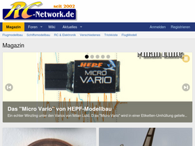 'rc-network.de' screenshot