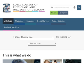 'rcpsg.ac.uk' screenshot