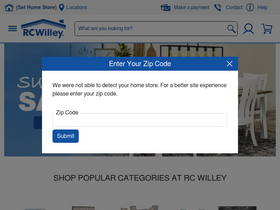 'rcwilley.com' screenshot