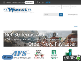 'rcworst.com' screenshot