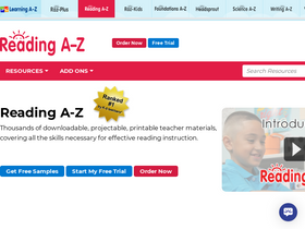 'readinga-z.com' screenshot