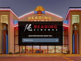 'readingcinemasus.com' screenshot