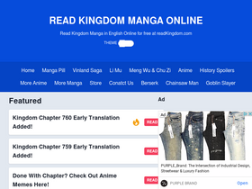 'readkingdom.com' screenshot