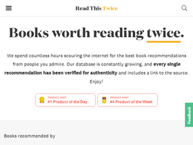'readthistwice.com' screenshot