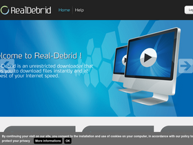 'real-debrid.com' screenshot