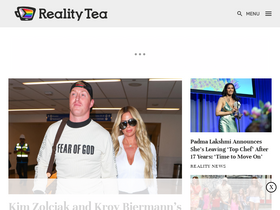 'realitytea.com' screenshot