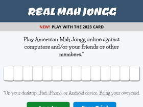 'realmahjongg.com' screenshot