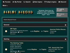 'realmsbeyond.net' screenshot