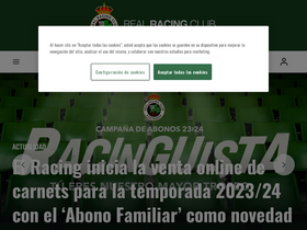 'realracingclub.es' screenshot