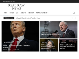 'realrawnews.com' screenshot
